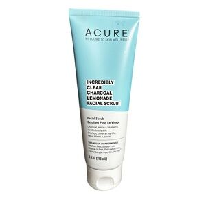 Acure Incredibly Clear Charcoal Lemonade Facial Scrub